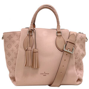 Louis Vuitton M55033 Omea Haumea Handbag, Mahina Leather, Women's LOUIS VUITTON